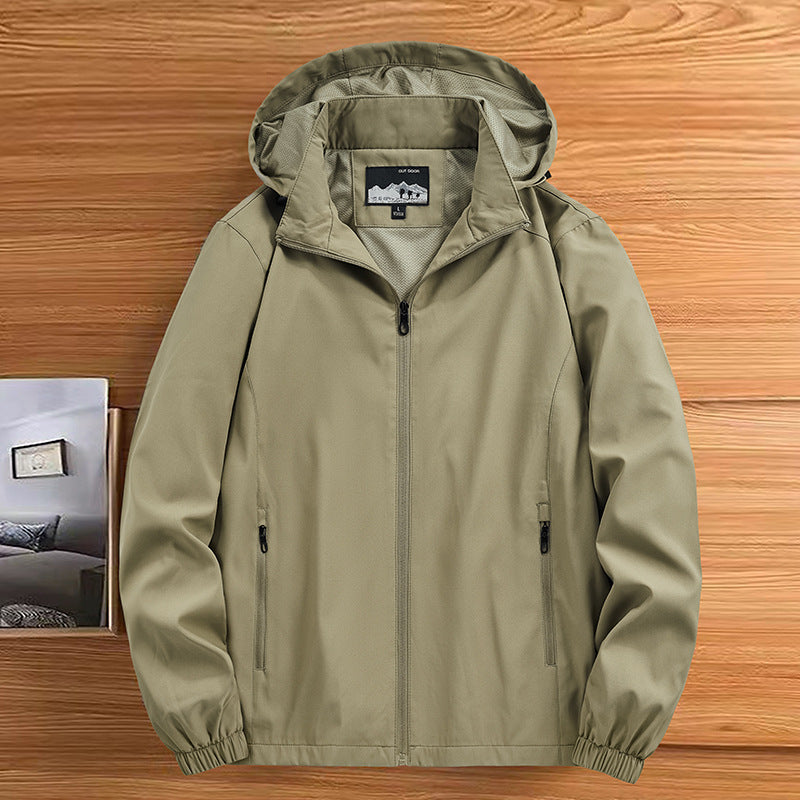 Herren praktische Windjacke Drune