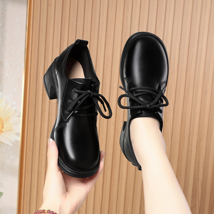 Damen Schnürschuhe mit elegantem Blockabsatz und ergonomischer Polsterung Drune