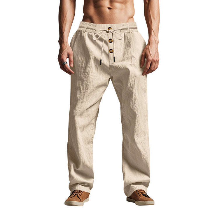 Herren Bequeme und luftige Freizeithose mit weitem Schnitt Drune