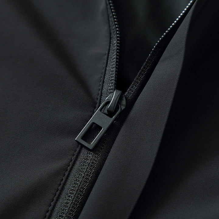 Herren Funktionale Slim‑Softshell‑Kapuzenjacke mit wasserabweisender Beschichtung und elastischen Bündchen Drune