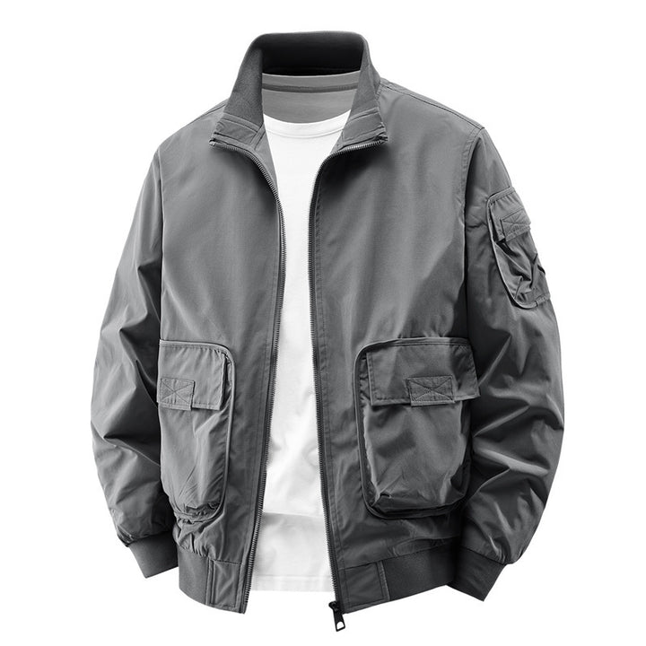 Herren praktische Bomberjacke mit Taschen Drune