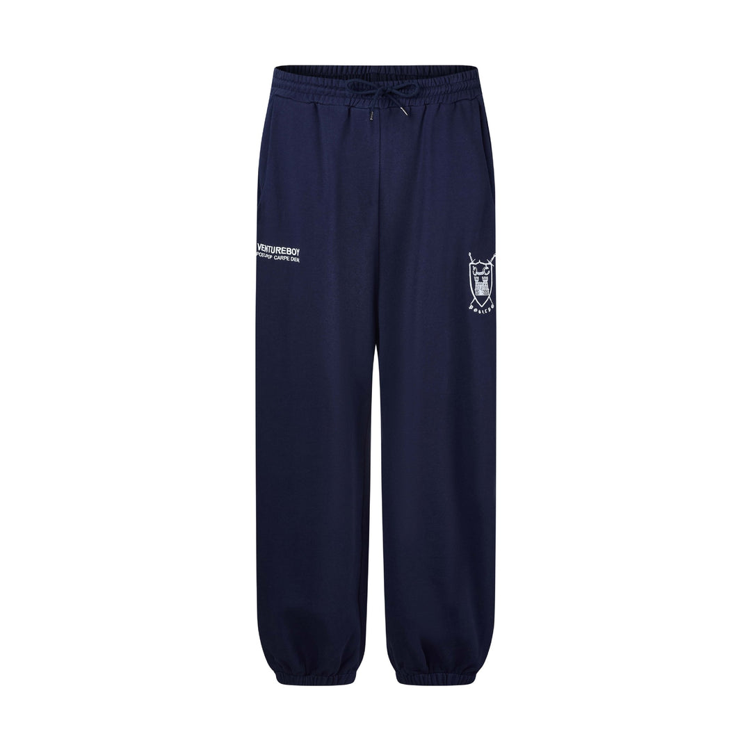 Damen Lounge-Jogginghose mit elastischem Bund, Kordelzug und gerafften Beinabschlüssen Drune