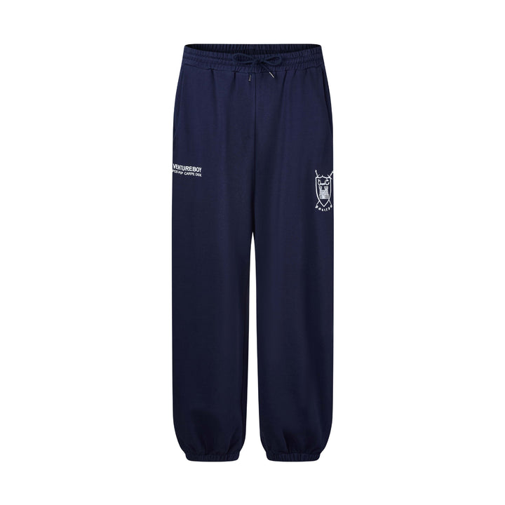 Damen Lounge-Jogginghose mit elastischem Bund, Kordelzug und gerafften Beinabschlüssen Drune