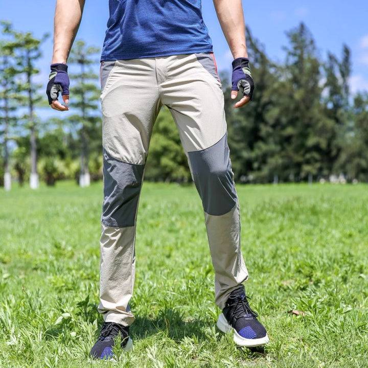 Herren nan leichte Stretch-Outdoorhose mit verstärkten Knien und ergonomischer Bewegungspasse Drune