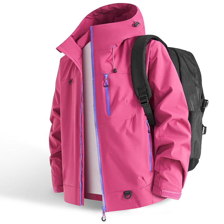 Damen Wetterfeste Outdoorjacke Drune