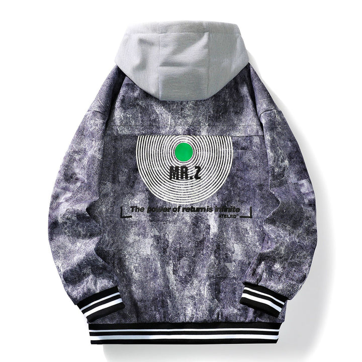 Herren Urbane Freizeitjacke mit Kapuze Drune
