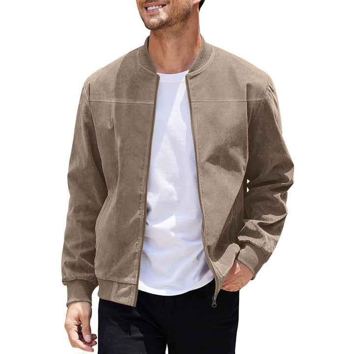 Herren stylische Bomberjacke mit sportlichem Schnitt Drune