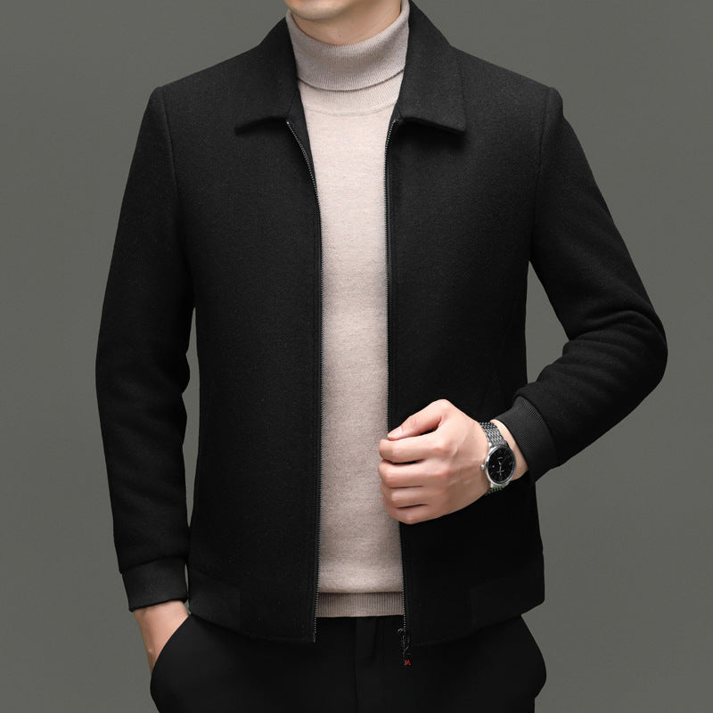 Herren Casual Steppjacke mit modernem Stehkragen und praktischem Innenfutter Drune