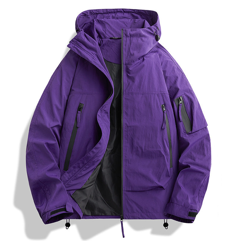 Herren Technische Outdoorjacke mit praktischen Taschen Drune
