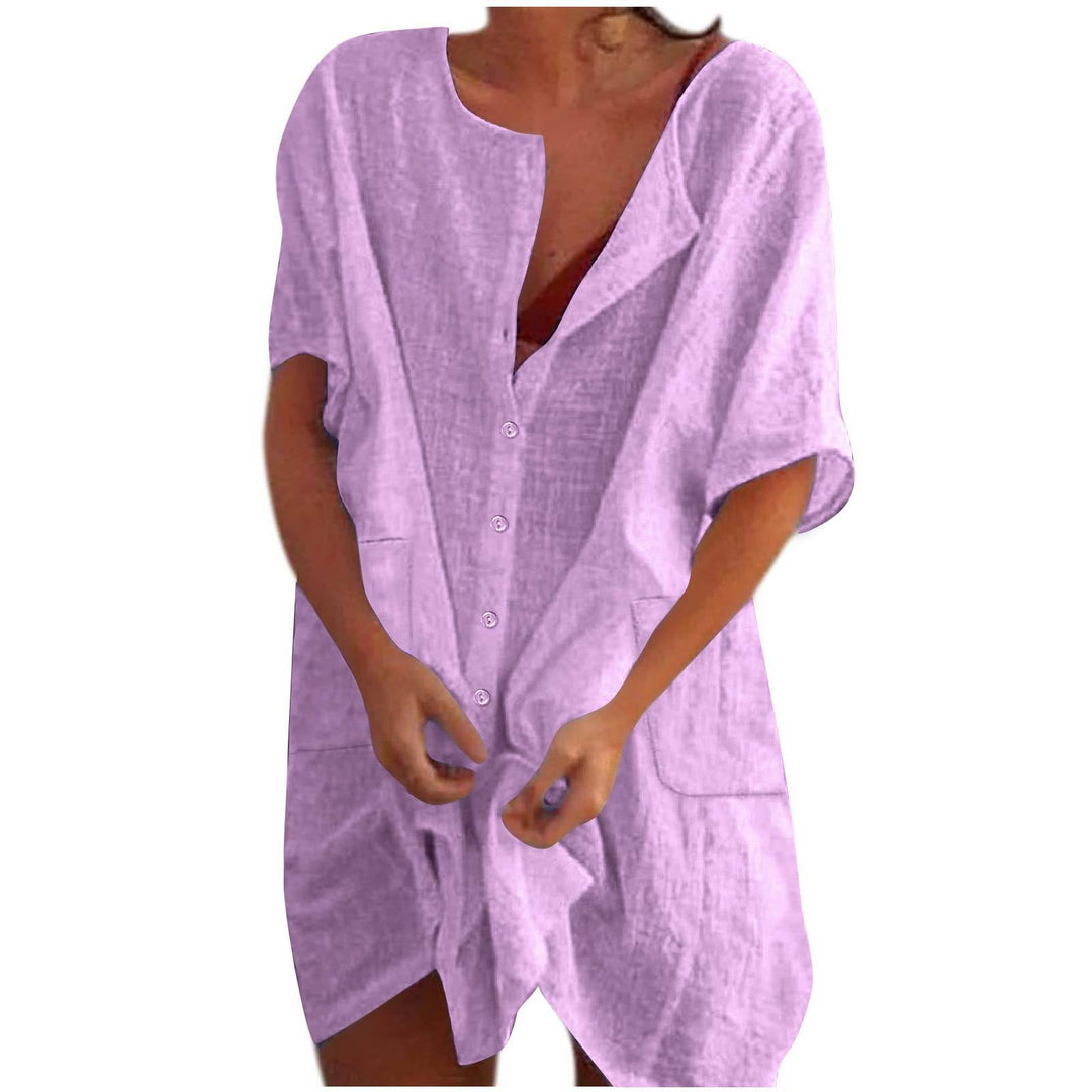 Damen lässiges Strandkleid Drune