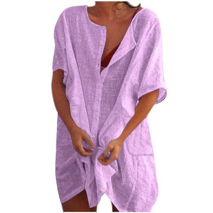 Damen lässiges Strandkleid Drune