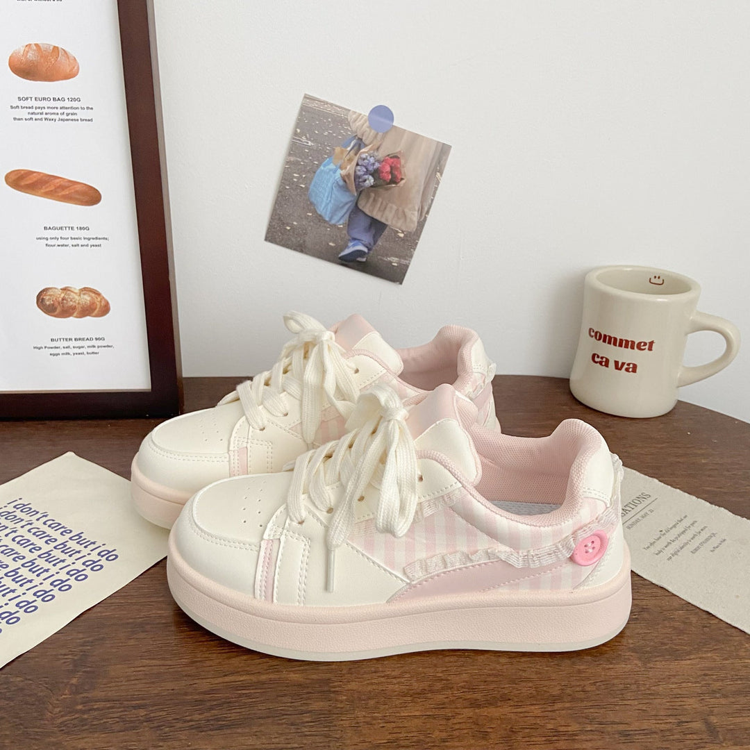 Damen Sneakers mit kariertem Design und komfortabler Dämpfung Drune
