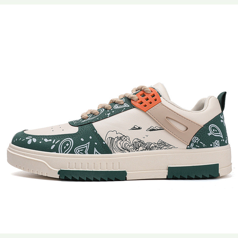 Herren Sportliche Sneaker mit einzigartigem Grafikschema Drune