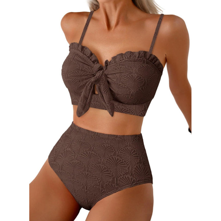 Damen Bikiniset mit hochgeschnittener Hose Drune