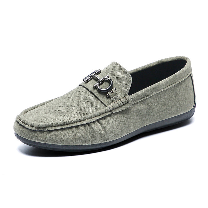 Herren Elegante Velours Mokassins Drune