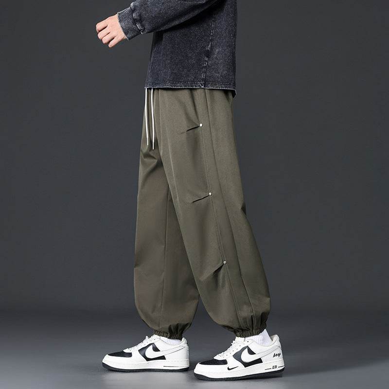 Herren Modische Cargo-Hose mit elastischem Bund