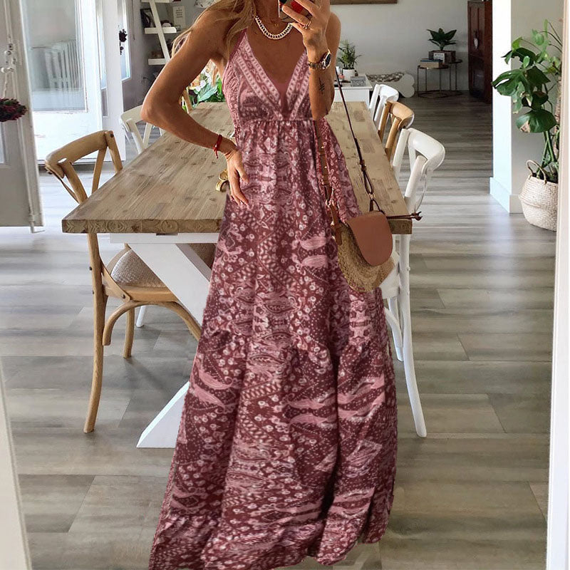 Drune | Boho Ärmelloses Kleid