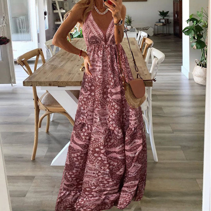 Drune | Boho Ärmelloses Kleid