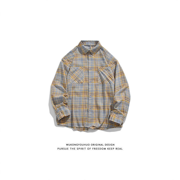 Herren Flanell-Hemd mit Karomuster Drune