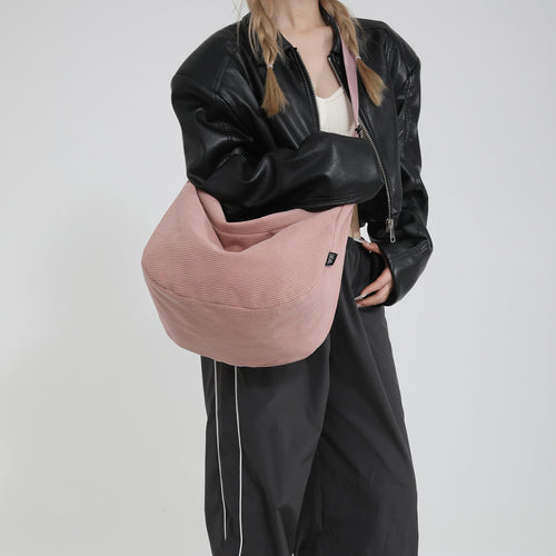 Damen Umhängetasche mit modernem Kordel-Design und ergonomischem Tragekomfort Drune