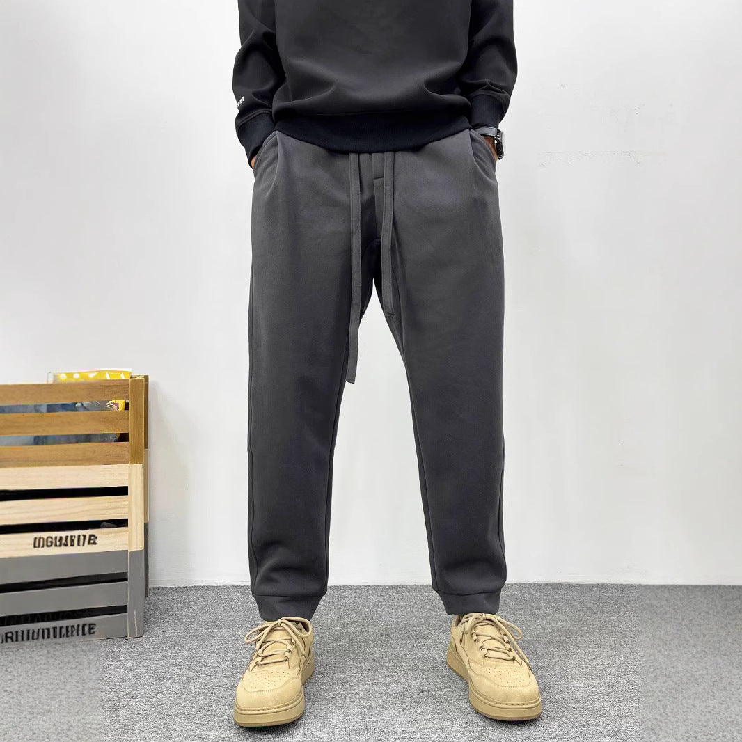 Herren Lässige Sweatpants mit elastischem Bund Drune