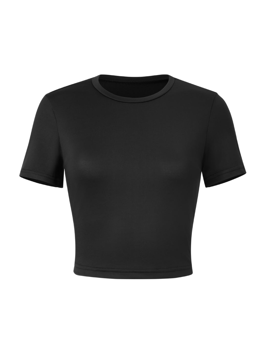 Damen Kurzärmliges Crop-Top aus atmungsaktivem Material Drune
