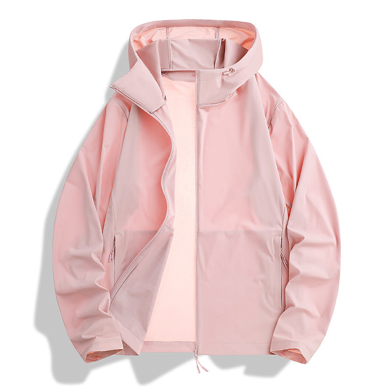 Damen Winddichte Kapuzenjacke Drune