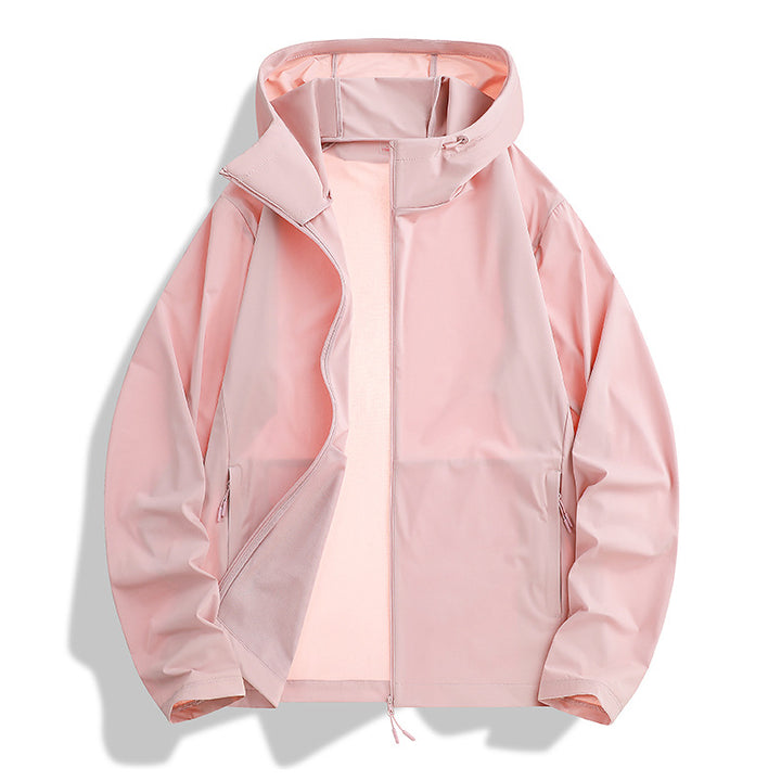 Damen Winddichte Kapuzenjacke Drune