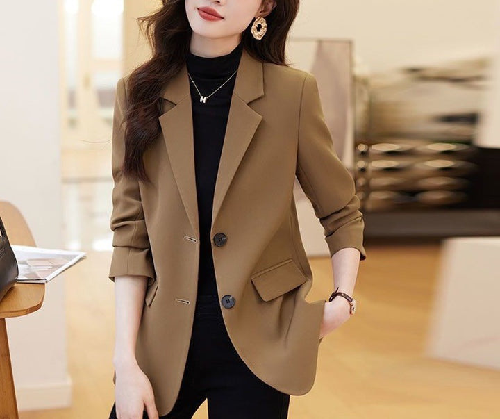 Damen modischer Blazer mit klassischem Schnitt und eleganten Details Drune