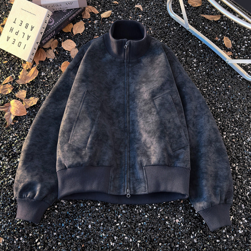 Damen Sportliche Oversized Jacke Drune