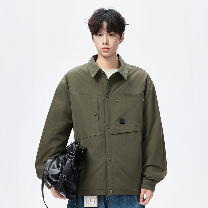 Herren Funktionale Fieldjacke mit Thermofutter und Utility-Taschen Drune