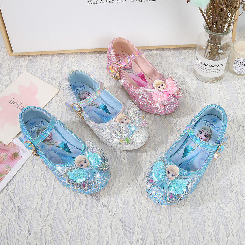 Damen Glitzernde Ballettschuhe Drune