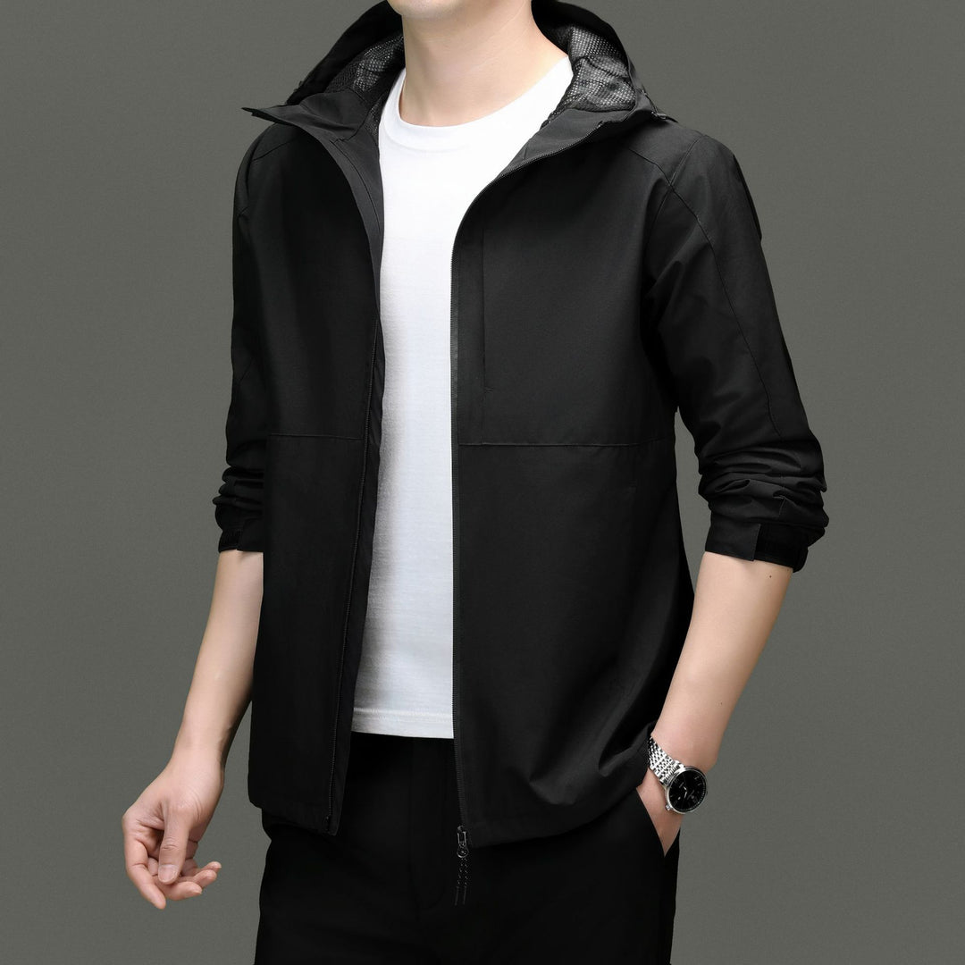Herren Funktionsjacke mit praktischen Taschen und innovativer Permeabilitätstechnologie Drune