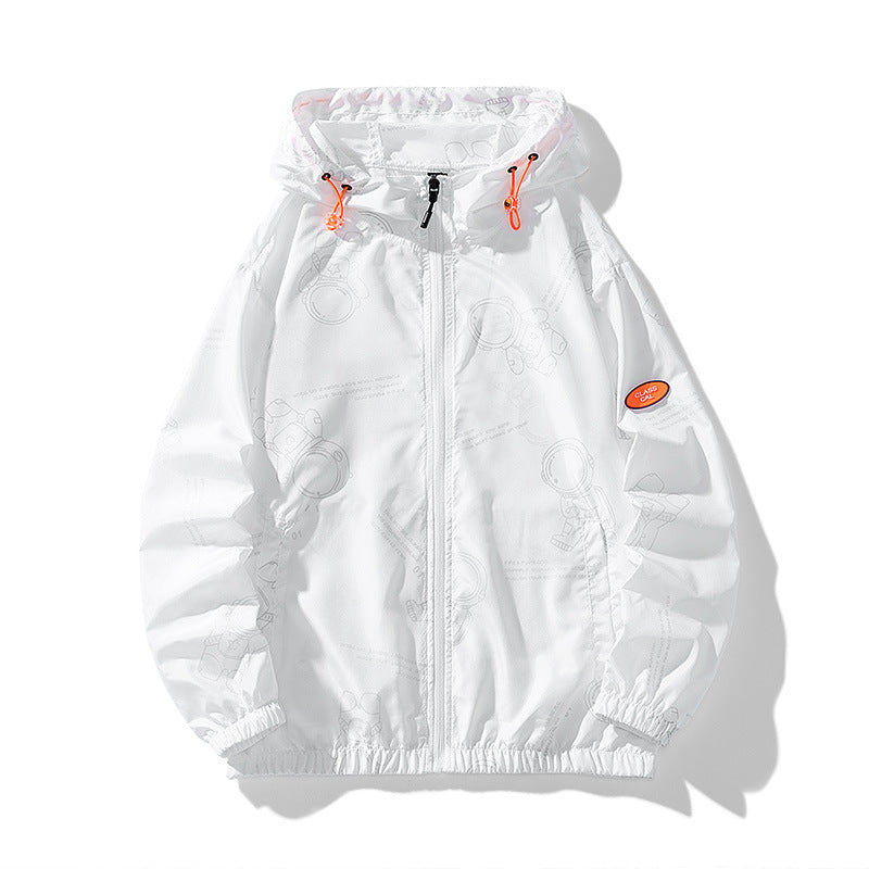 Damen Leichte Übergangsjacke mit Kapuze