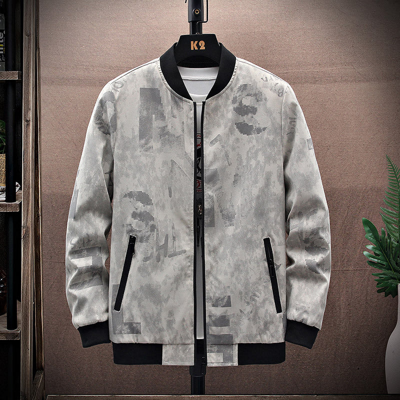 Herren Stylische Bomberjacke mit exklusiven Details Drune