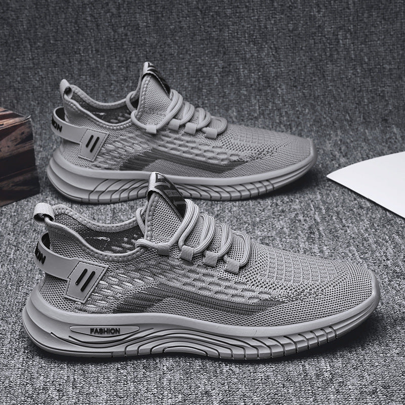 Herren Leichter Strick-Sneaker mit gepolsterter Komfortsohle und atmungsaktivem Mesh Drune