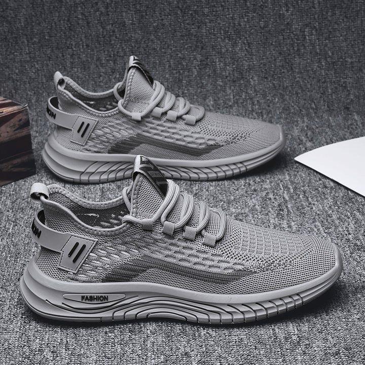 Herren Leichter Strick-Sneaker mit gepolsterter Komfortsohle und atmungsaktivem Mesh Drune