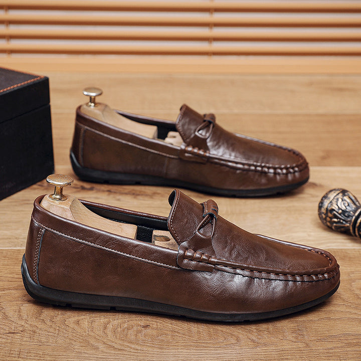 Herren Elegante Mokassins mit feinen Details Drune