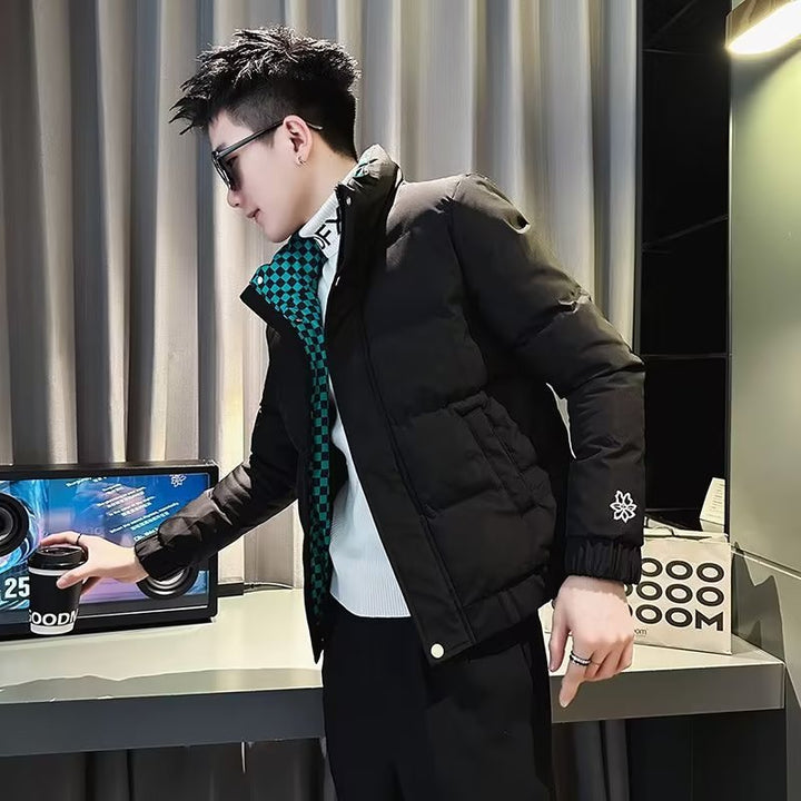 Herren leichte Steppjacke mit sportlichem Schnitt und praktischen Taschen Drune