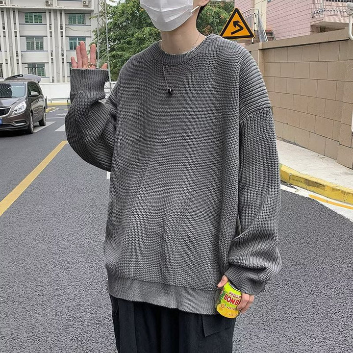 Damen Grobstrickpullover mit lässigem Schnitt Drune