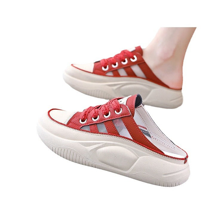 Damen Sportliche Slip-On Sneakers mit atmungsaktivem Design und gepolsterter Sohle Drune