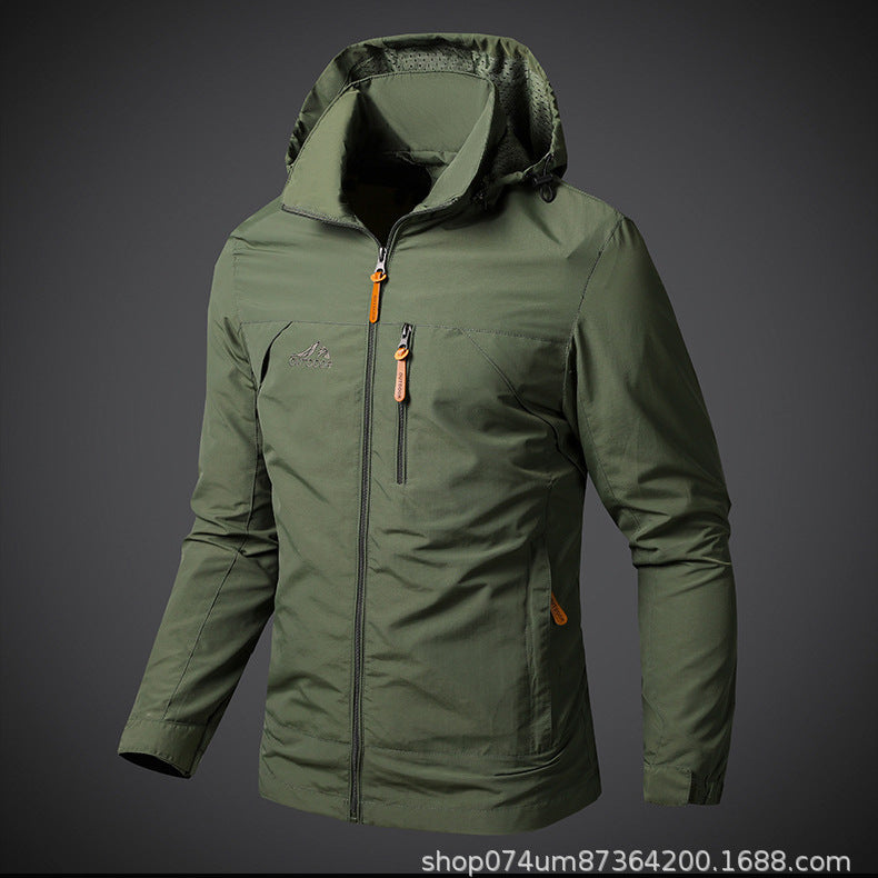 Herren Wetterfeste Outdoorjacke Drune