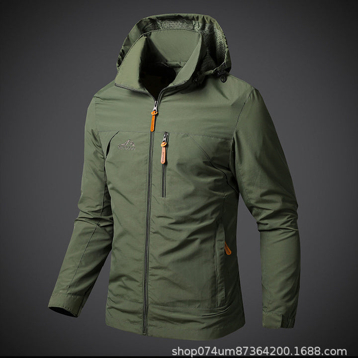 Herren Wetterfeste Outdoorjacke Drune