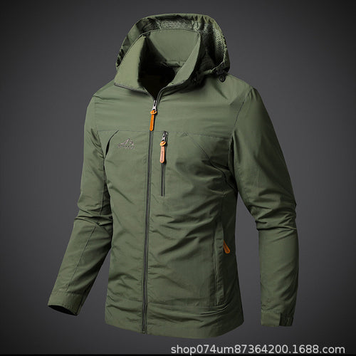 Herren Wetterfeste Outdoorjacke Drune