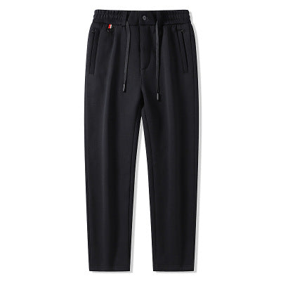 Herren Thermo-Jogginghose mit Teddyfutter, elastischem Bund und Reißverschlusstaschen Drune