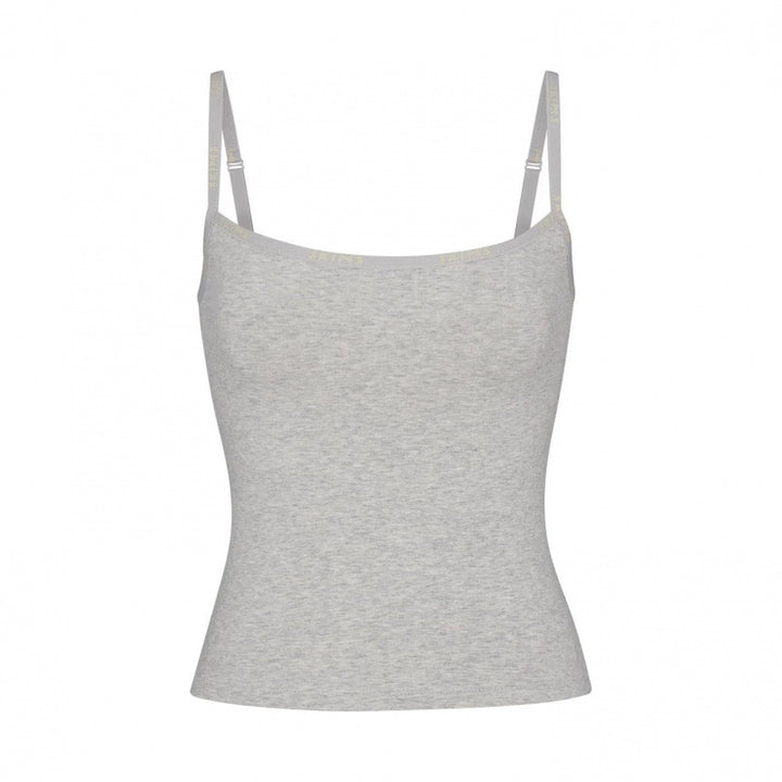 Damen verstellbare Träger Basic Top Drune