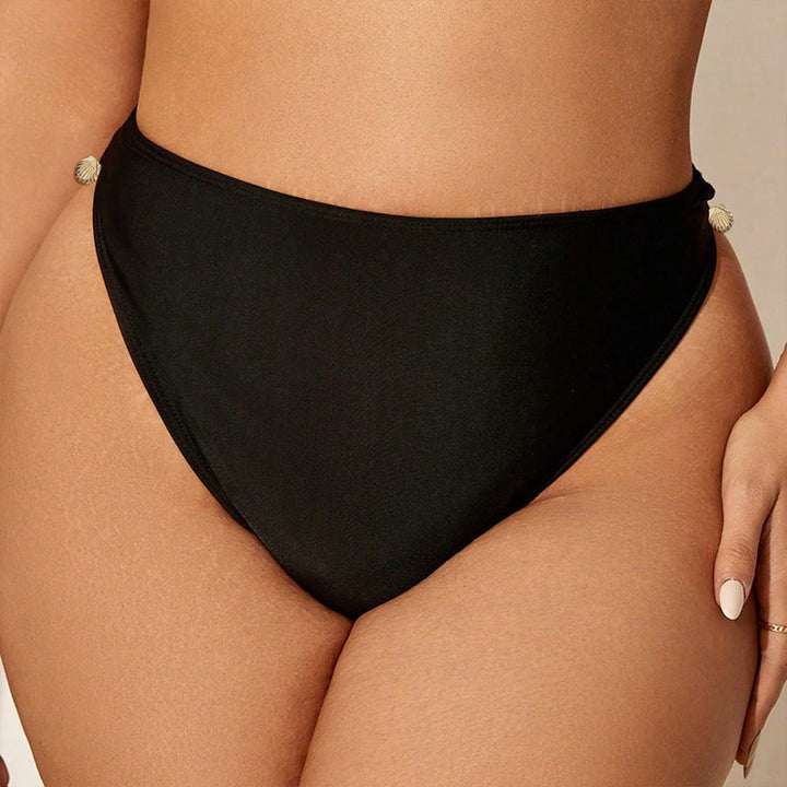 Damen Bikiniunterteil mit trendy Muschel-Akzenten Drune