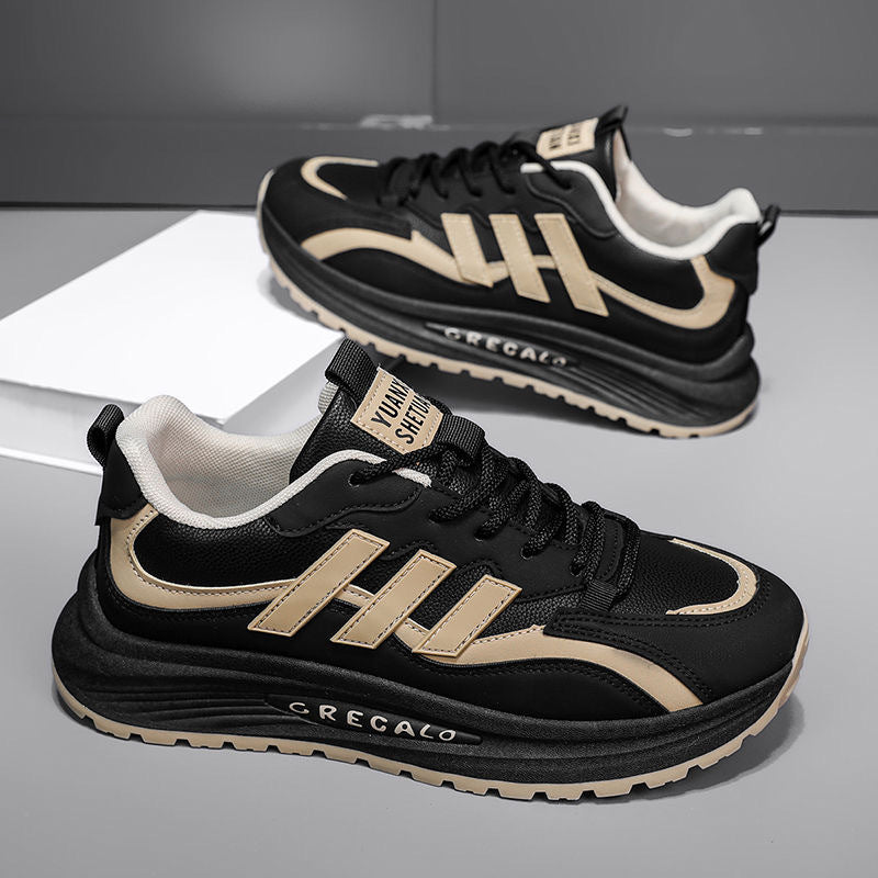 Unisex Chunky Sneaker mit gepolsterter Plattformsohle und atmungsaktivem Mesh Drune