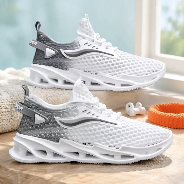 Herren Atmungsaktive Laufschuhe mit dämpfender Sohle Drune