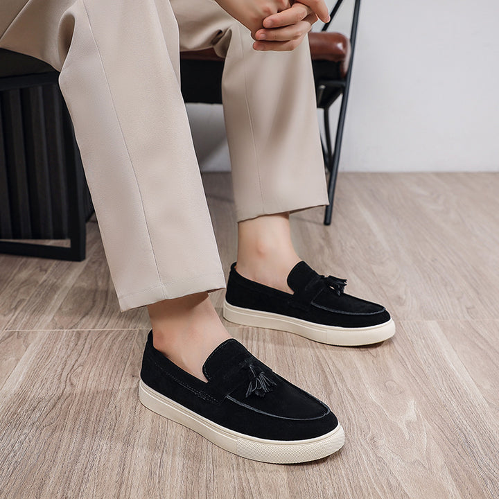 Herren Elegante Mokassins mit Quasten